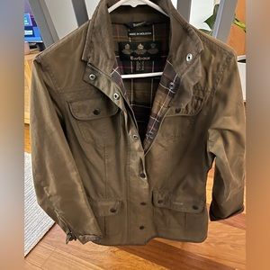 Green Barbour Jacket - Waxed Cotton